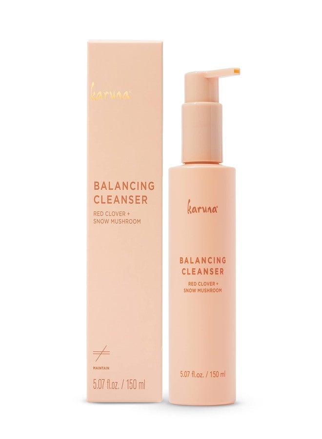 Karuna Balancing Facial Gel Cleanser | Gentle, Non-Stripping Daily Face Wash for All Skin Types | With Niacinamide, Hyaluronic Acid, and Snow Mushroom for Lightweight Hydration |150 ml - Image 1